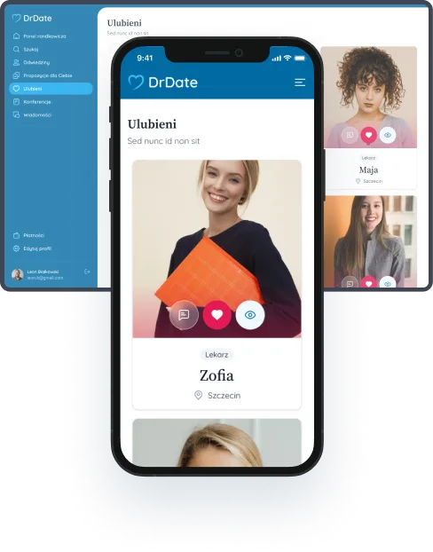 Widok na urządzeniach